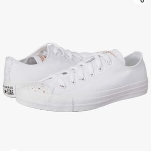 Converse women's blush- gold sneakers size 9.5